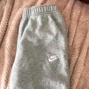 grey nike sweats